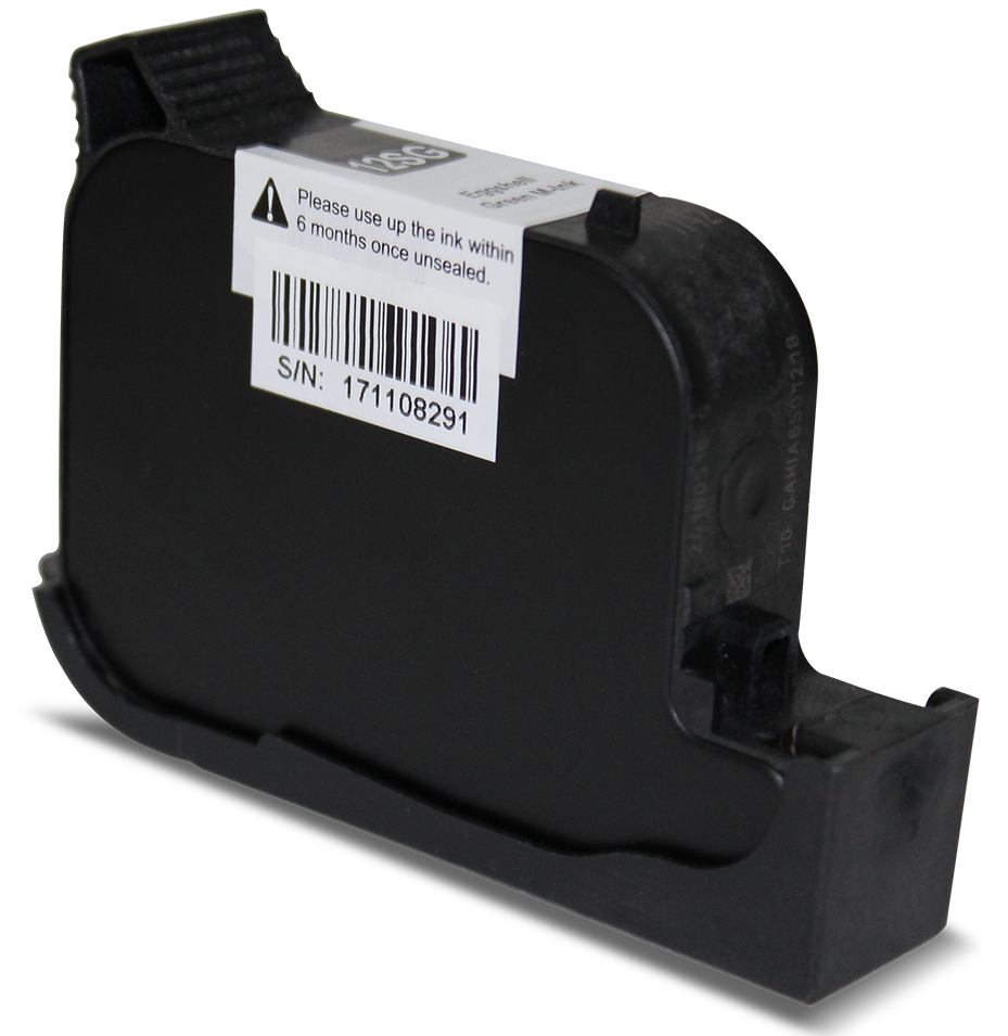 Cartucho de tinta FDA alimentaria para codificadores inkjet