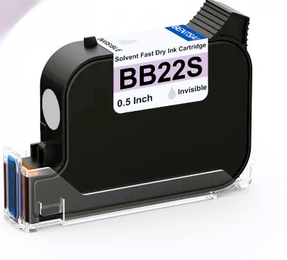 Cartucho de tinta solvente BENTSAI invisible para impresoras portátiles