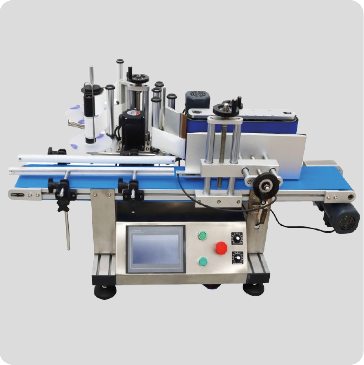 Etiquetadora automática industrial para botellas y envases